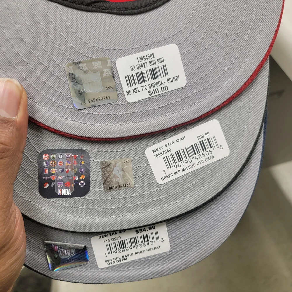 New Era Team Logo Snapback and Fitted Hat Collection